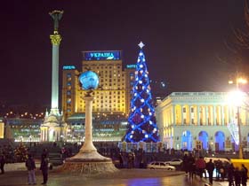 Новий рік на Майдані