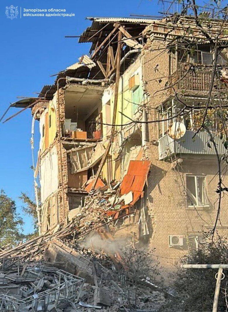 Запоріжжя атаковано ракетами та КАБами, є влучання по житлових будинках та лікарні