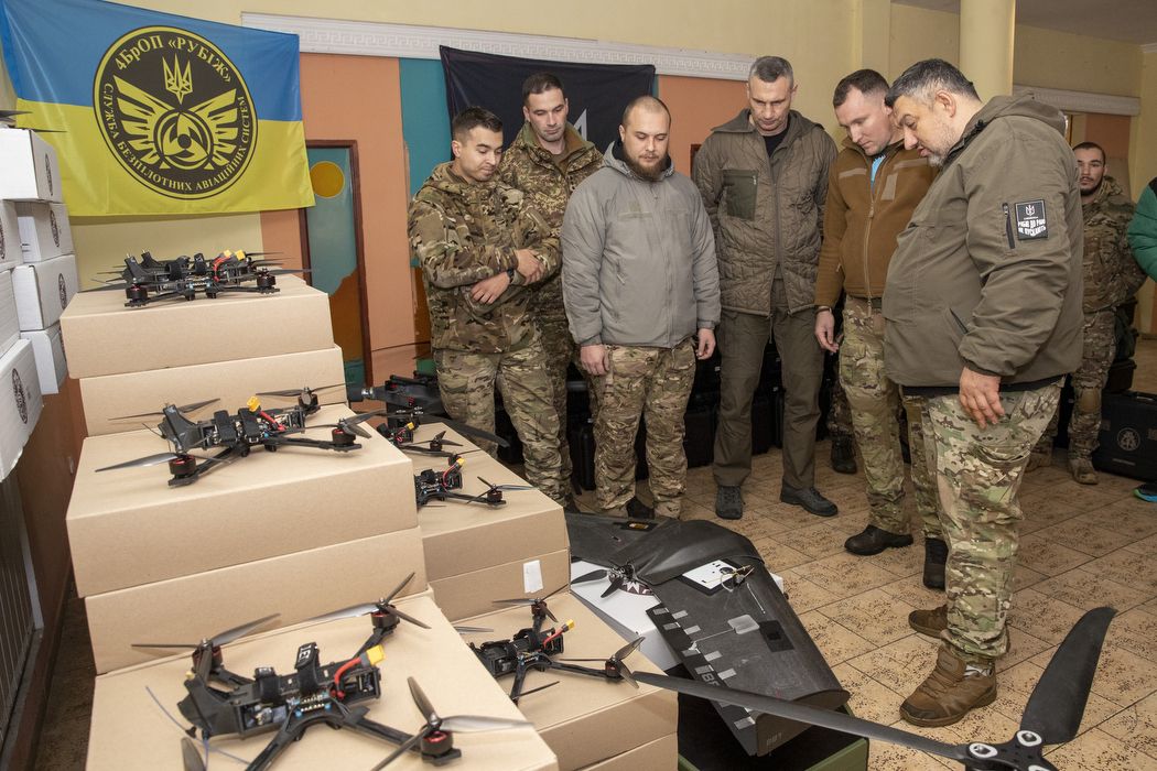 Громада Києва надала бригаді «Рубіж» БПЛА та РЕБи - Кличко