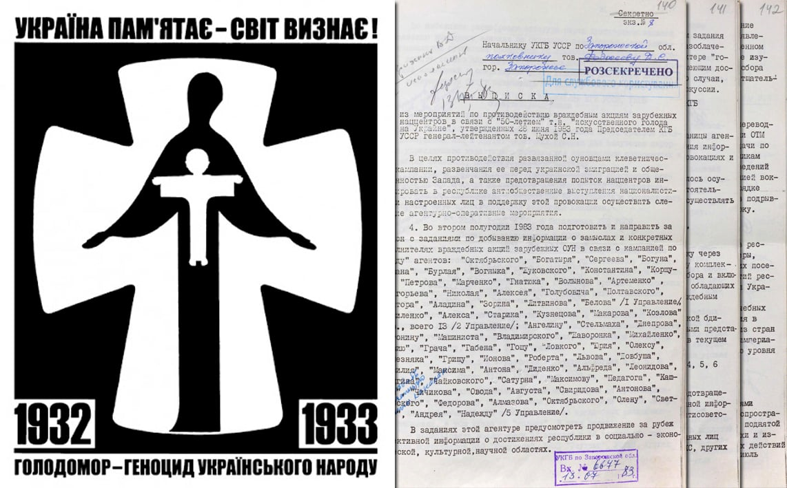 «Не допустити витоку за кордон відомостей про голод в Україні»