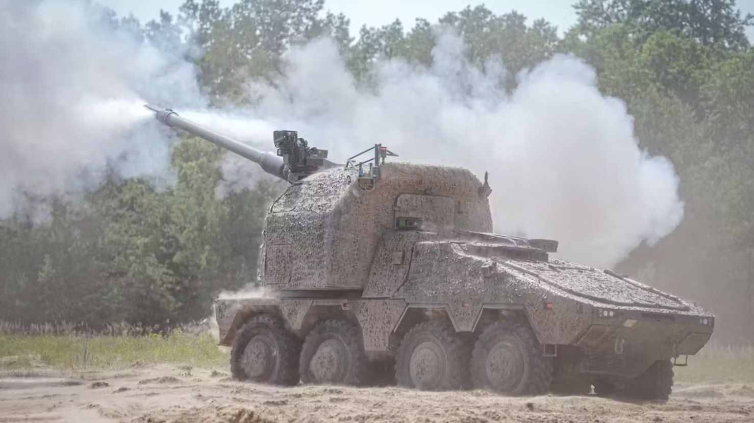 Перша RCH 155 «пішла»: Україна отримала від Німеччини одну із 54-х обіцяних гаубиць