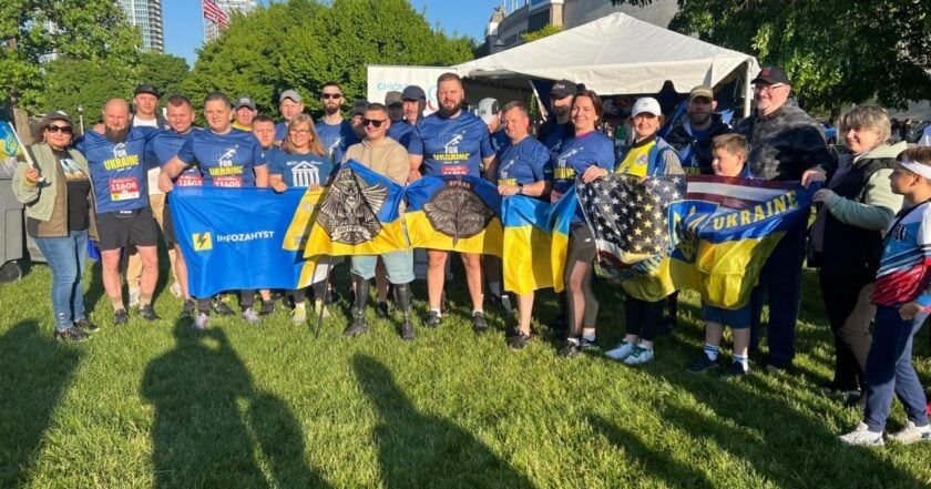 Soldier Field 10: українські бійці втретє поспіль взяли участь у забігу  в Чикаго