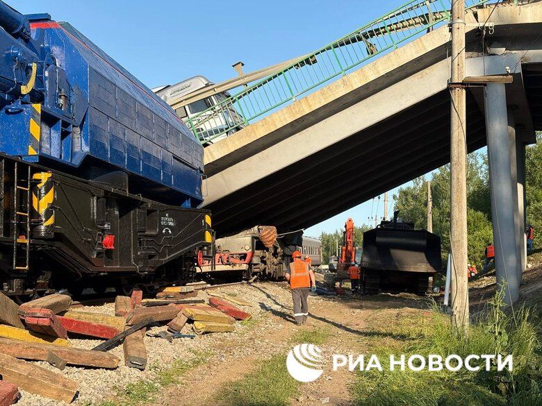 Під Мелітополем підірвали військовий «товарняк» окупантів