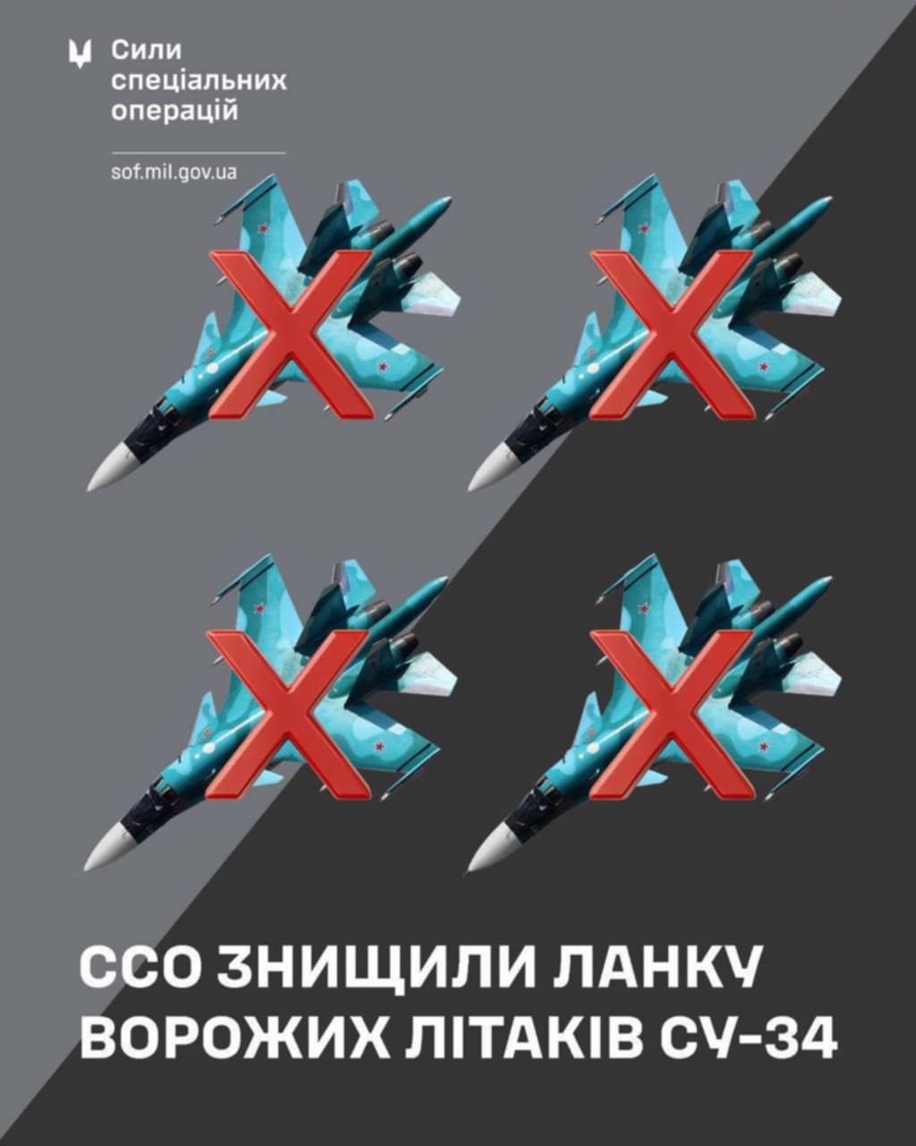 На Волгоградщині знищено два літаки СУ-34, інші два - пошкоджені