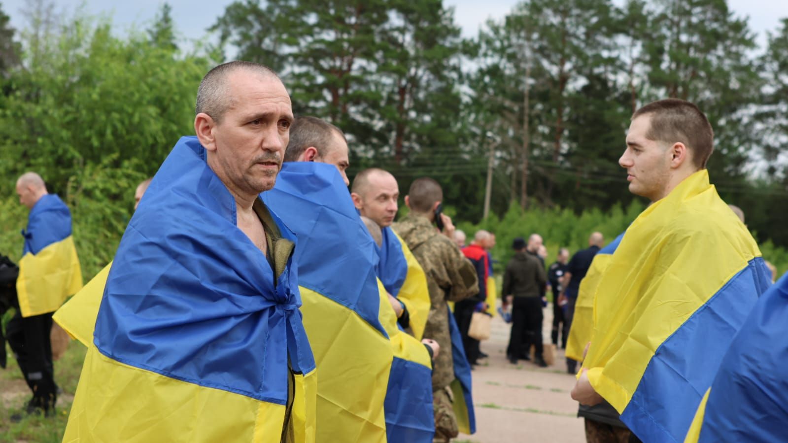 Україна повернула з полону ще одну групу захисників, фото