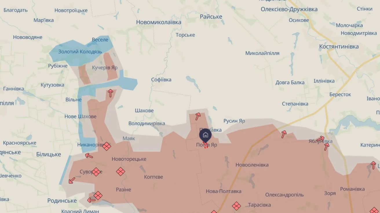 Рашисти на Донеччині окупувала два населені пункти