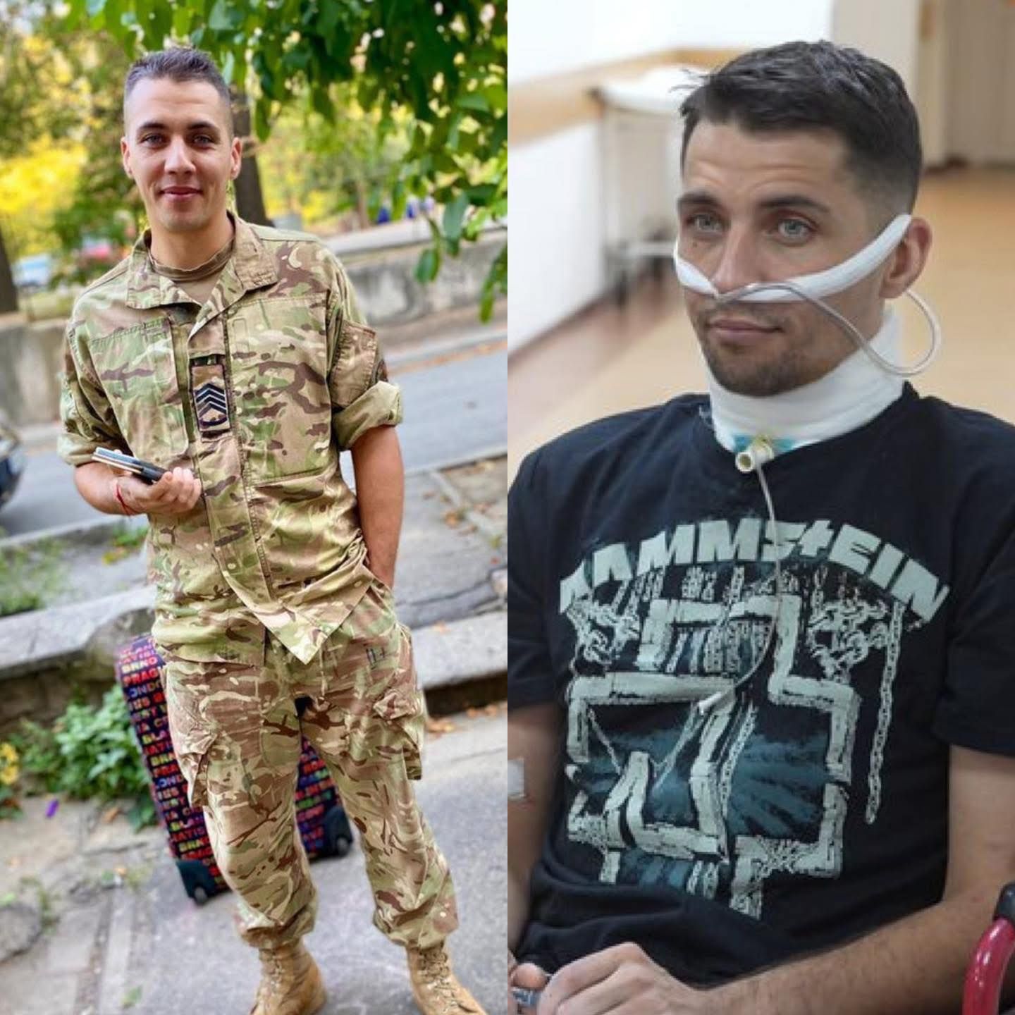 5 днів повз до побратимів: із порізаним горлом Владислав втік з полону, фото