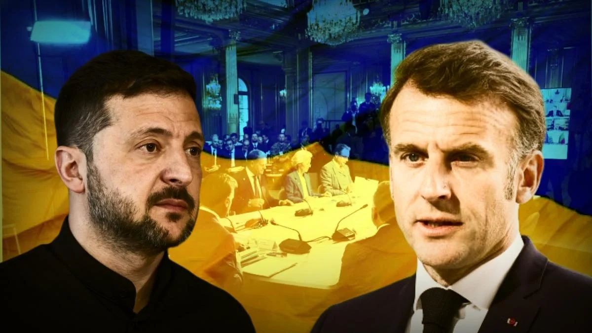 Саміт «Коаліції охочих» у Парижі: Зеленський і Макрон провели спільну пресконференцію