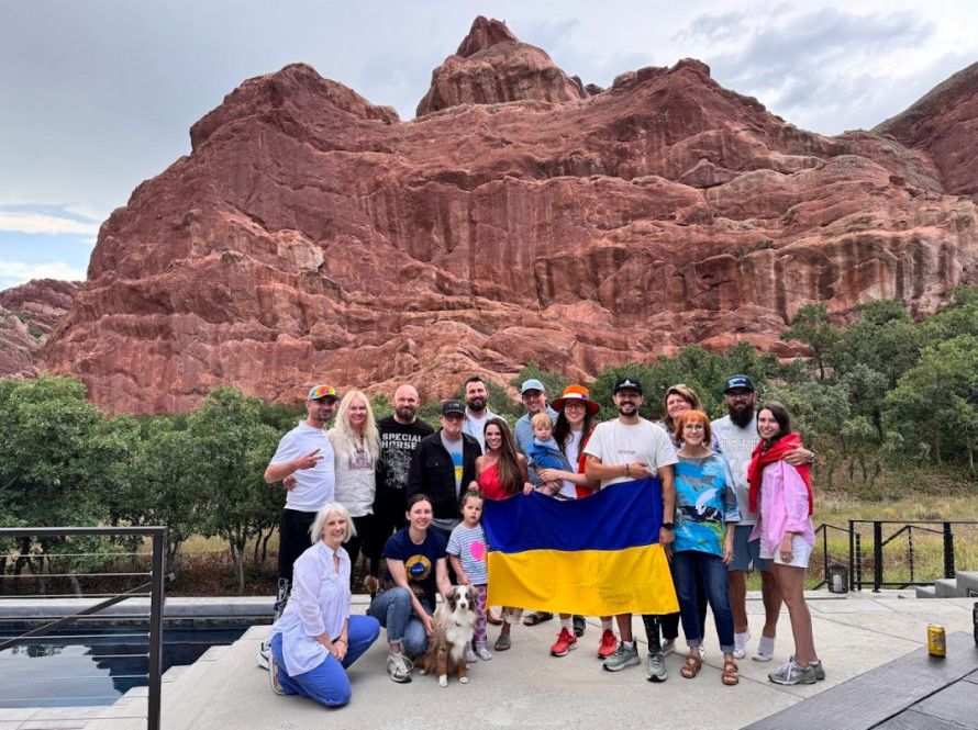 Українські ветерани відновилися у Колорадо через спорт, фото