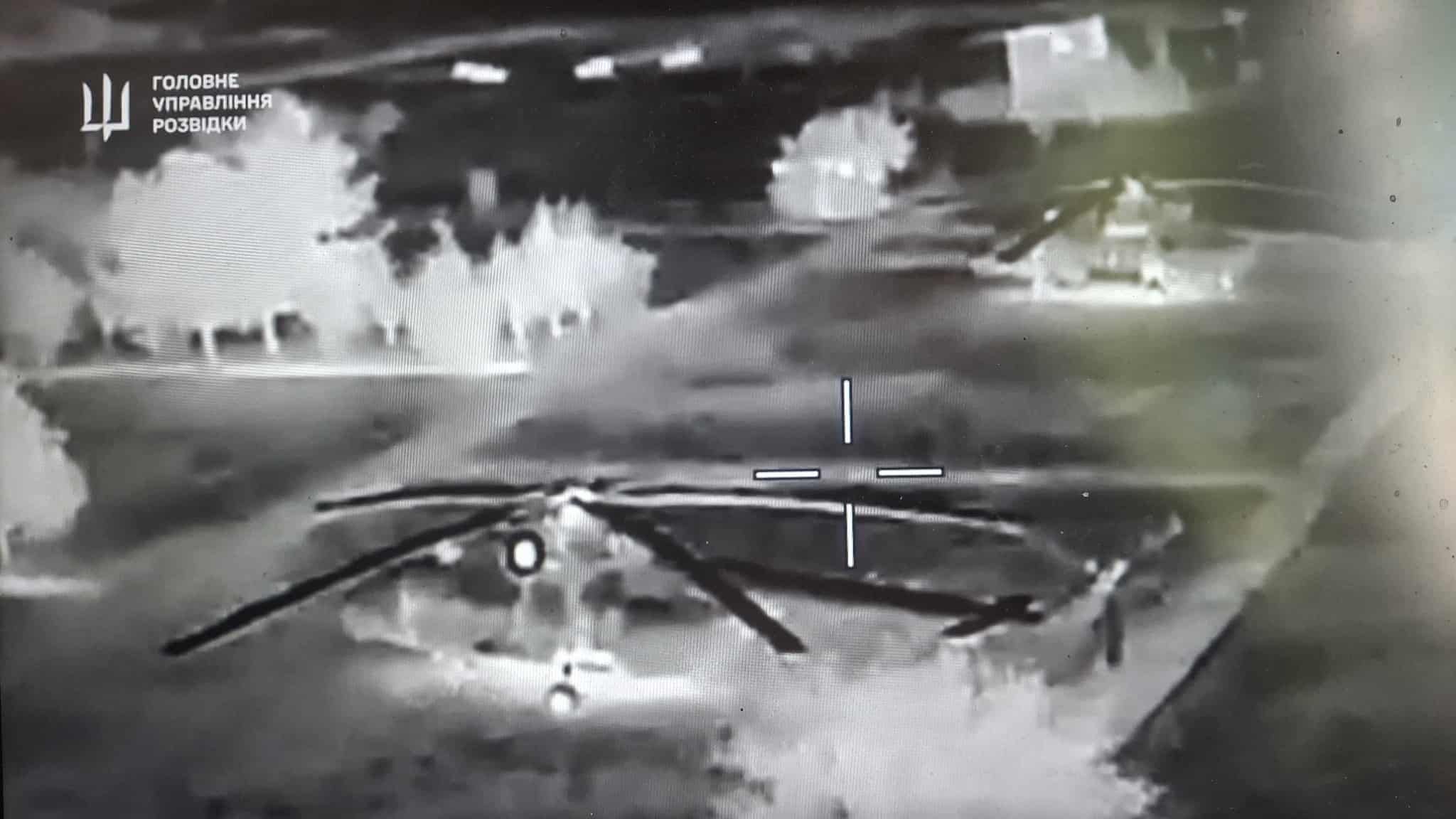 Нальот «Примар»: у Криму знищено гелікоптери Мі-8 та РЛС «нєбо-У» ― ГУР, фото