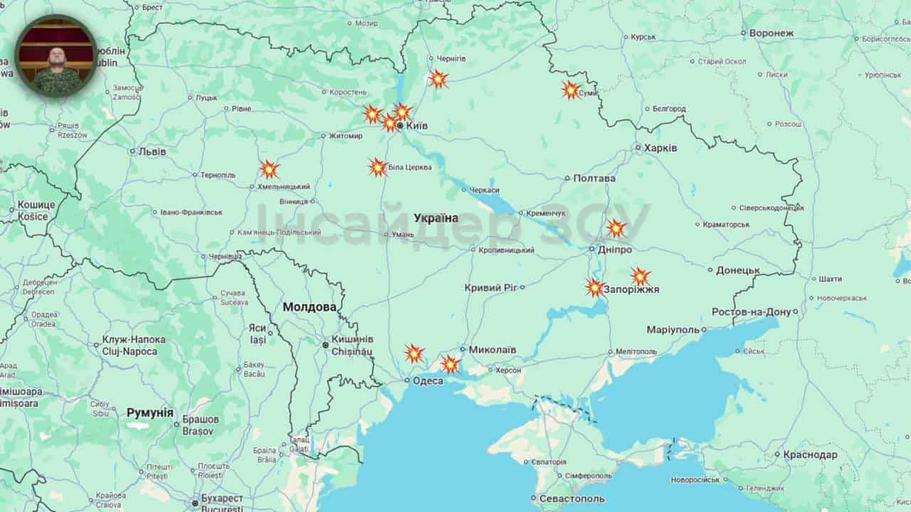 Сотні БПЛА та десятки ракет: масована російська атака на Україну тривала понад 12 годин – Зеленський, фото