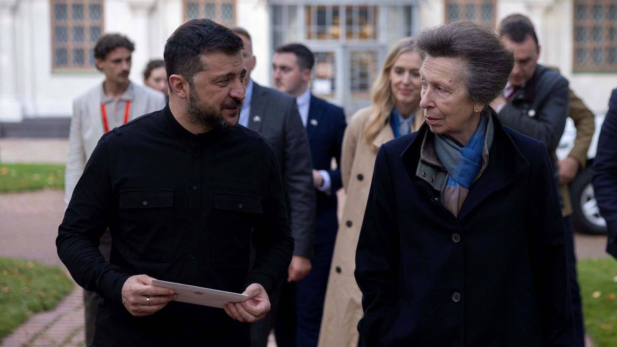 Принцеса Анна несподівано відвідала Україну