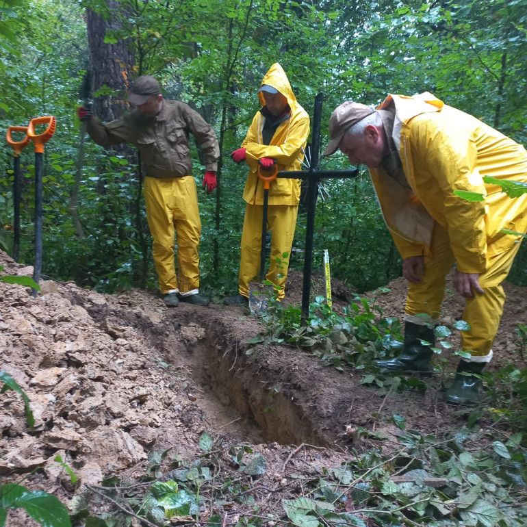 Завершено пошукові роботи в польському Юречкові: останків вояків УПА не знайдено, фото