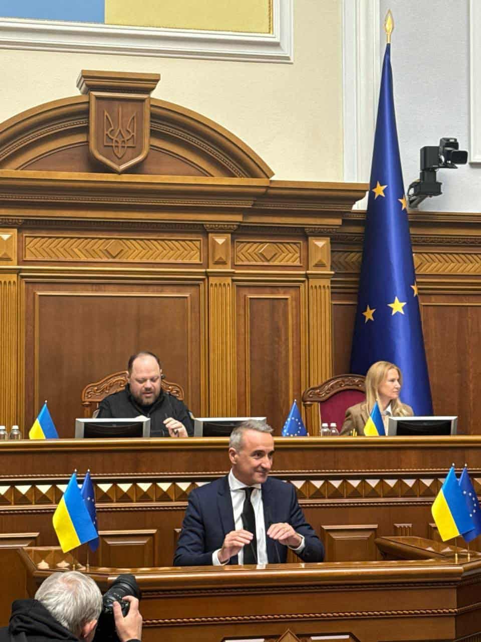 Президент ОБСЄ виступив перед депутатами Верховної Ради