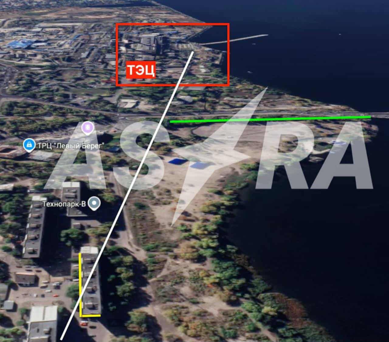 У російському Воронежі ракетами атаковано місцеву ТЕЦ, фото