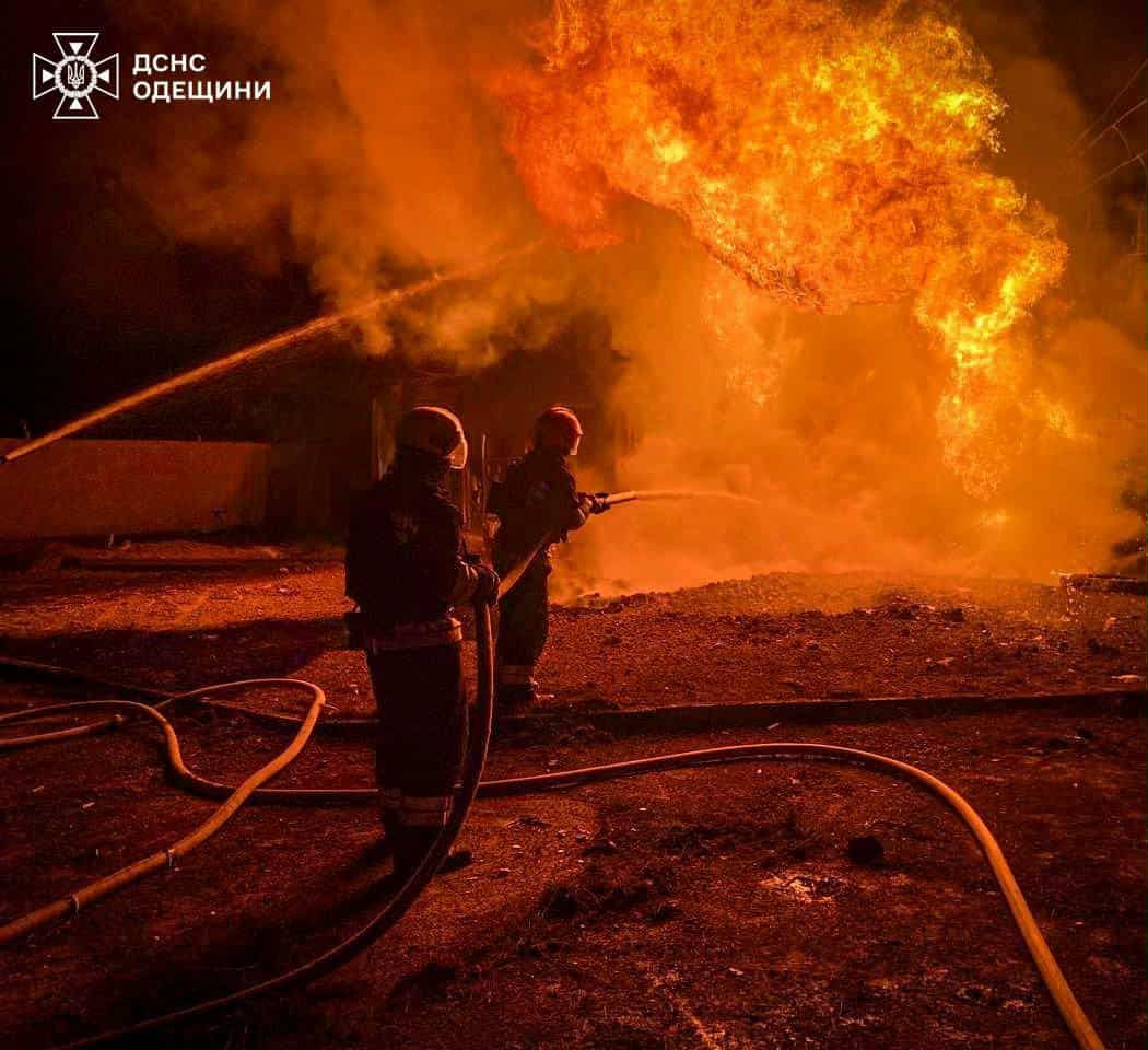 Одещину масовано атакували БПЛА: є значні пошкодження енергоб’єктів