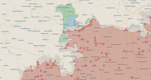 Ворог просунувся на Дніпропетровщині, Донеччині та Запоріжжі – DeepState