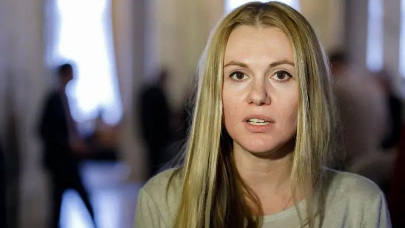 Народна депутатка від групи «За майбутнє» Ганну Скороход.