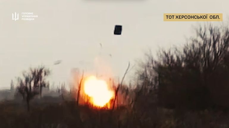 Відплата за Бучу: ГУР підірвало авто з військовими-злочинцями