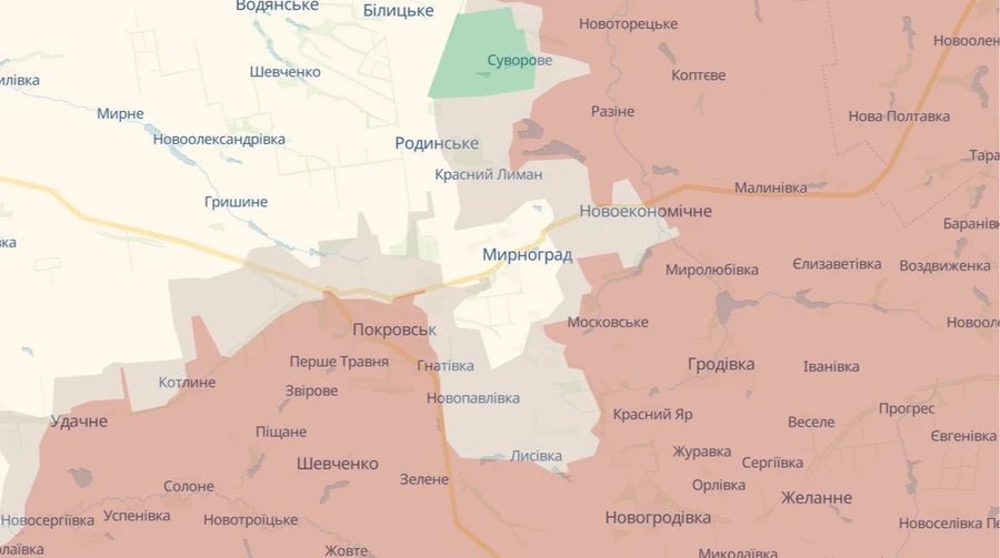 Під Покровськом і Мирноградом ЗСУ залишили частину позицій