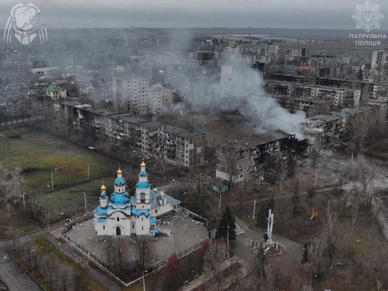 Констянтинівка вруїнах й нищення міста російськими нелюдами продовжується.