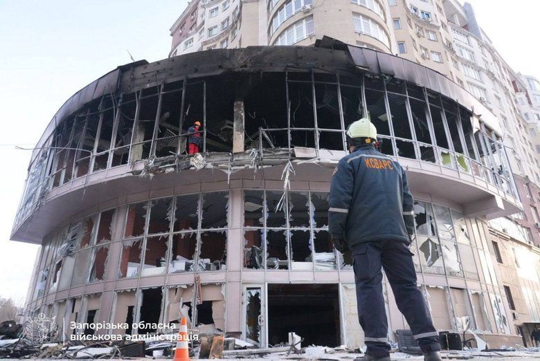 Запоріжжя зазнало наймасованішої атаки дронів, фото