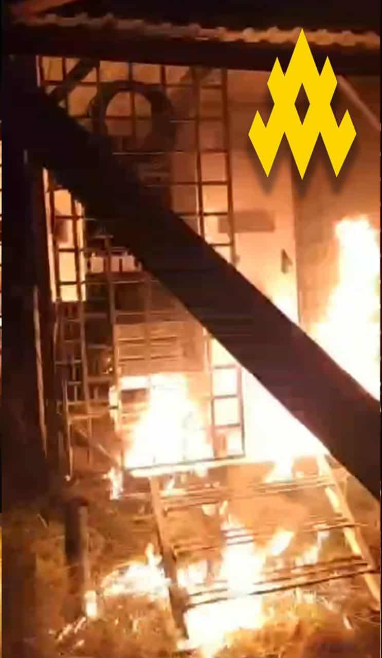 Агенти «АТЕШ» спалили вежу зв'язку ППО в Московській області