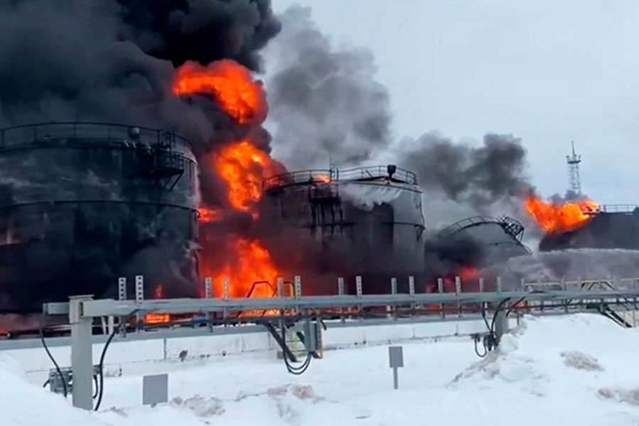 На Краснодарщині БПЛА рознесли нафтовий термінал