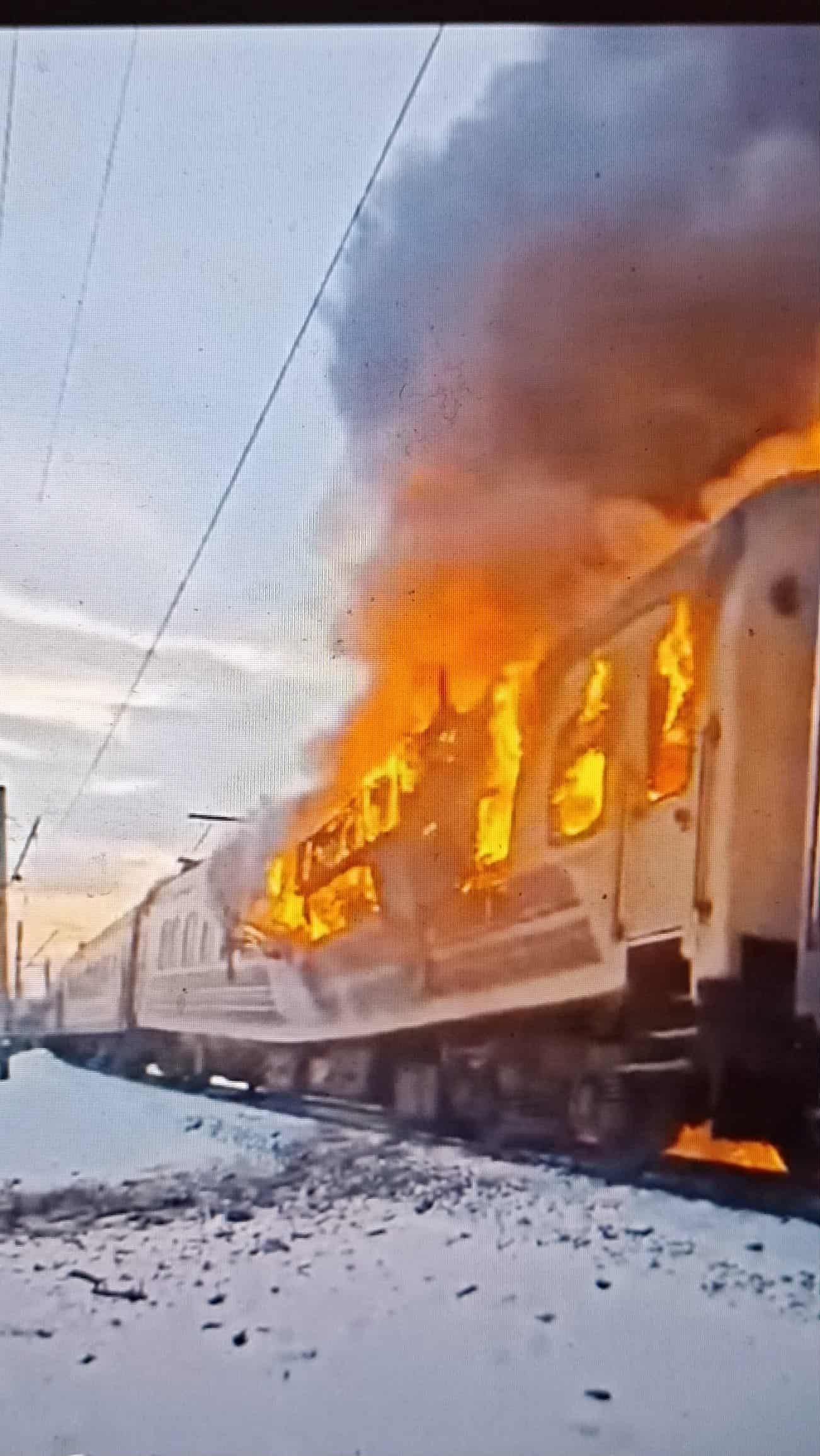 На Харківщині ворожі «Герані» атакували потяг з Барвінкового: є загиблі, фото