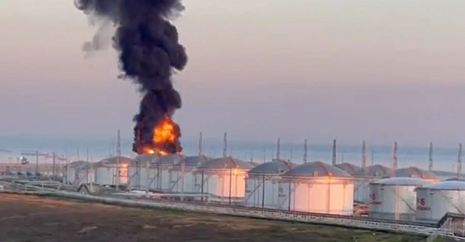 Краснодарський край масовано атакували БПЛА