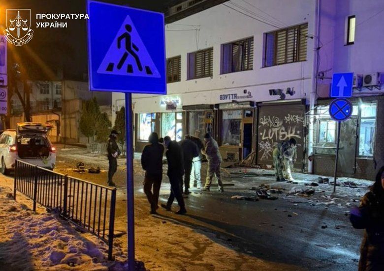 На місці теракту у Львові.