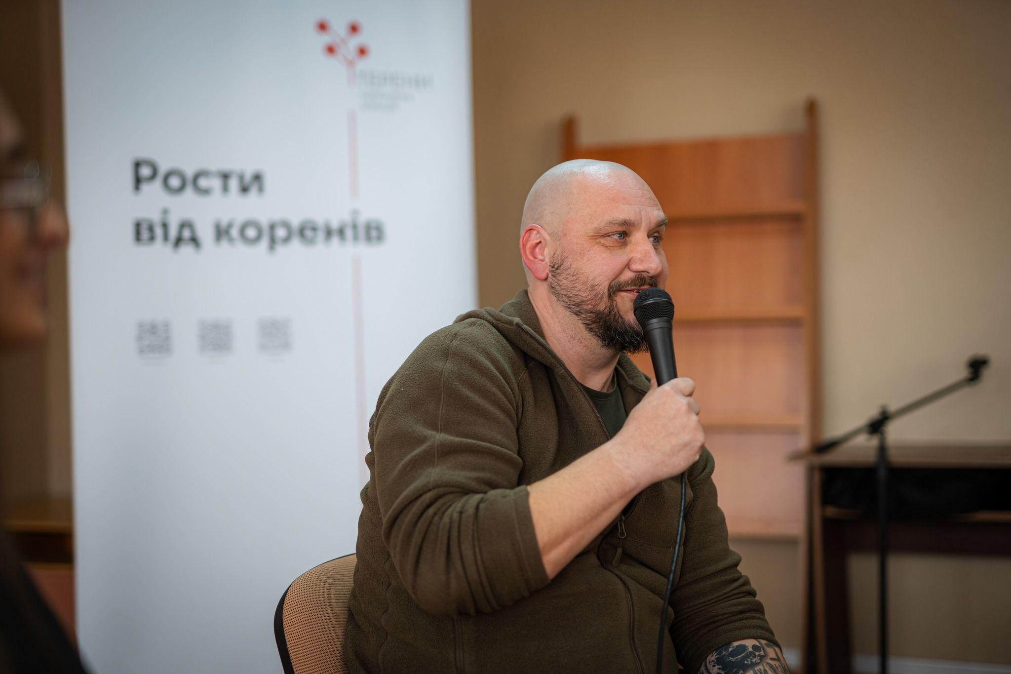 На зустрічі з полтавцями.