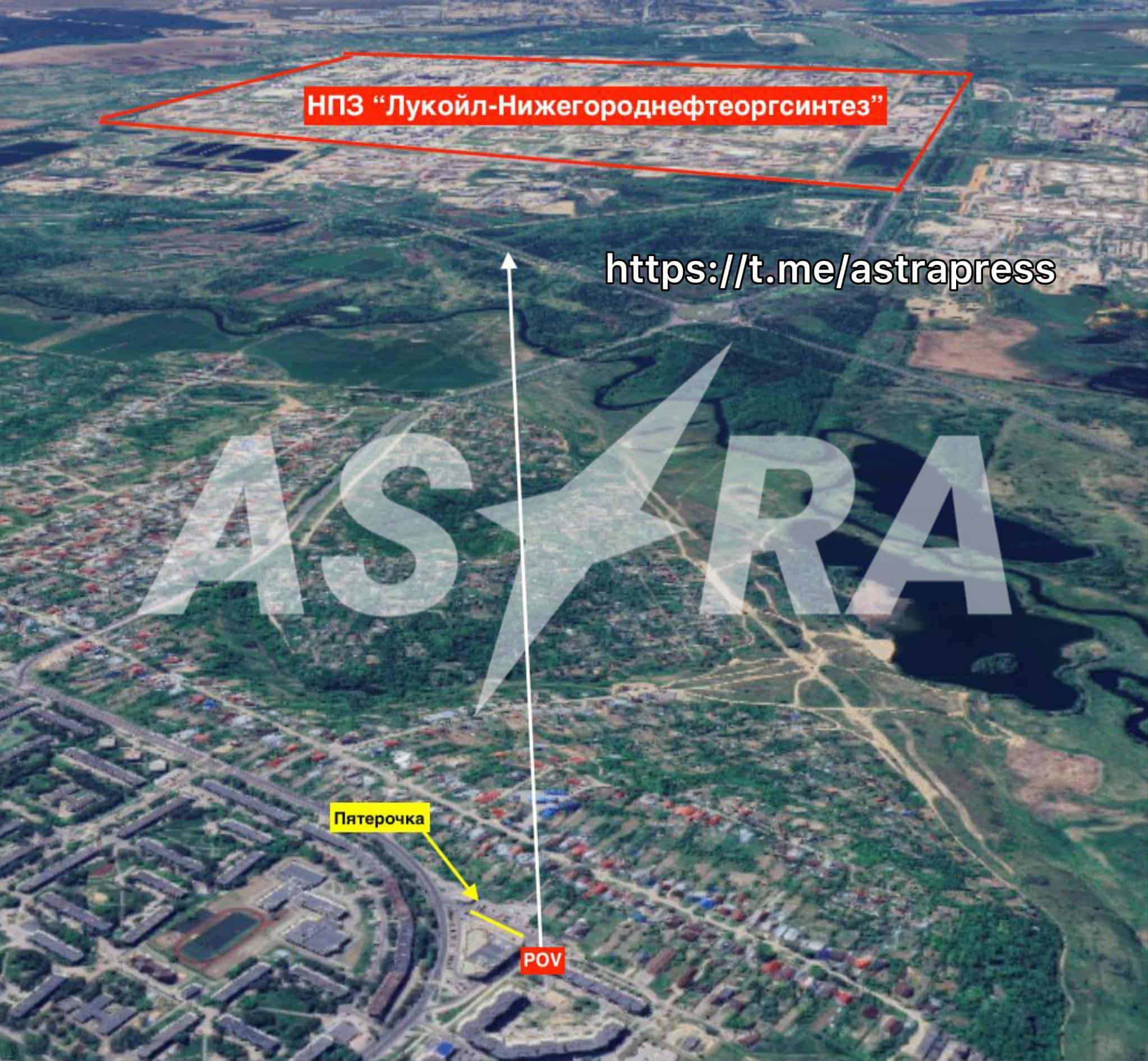 На Нижньогородщині дрони атакували НПЗ та ТЕЦ