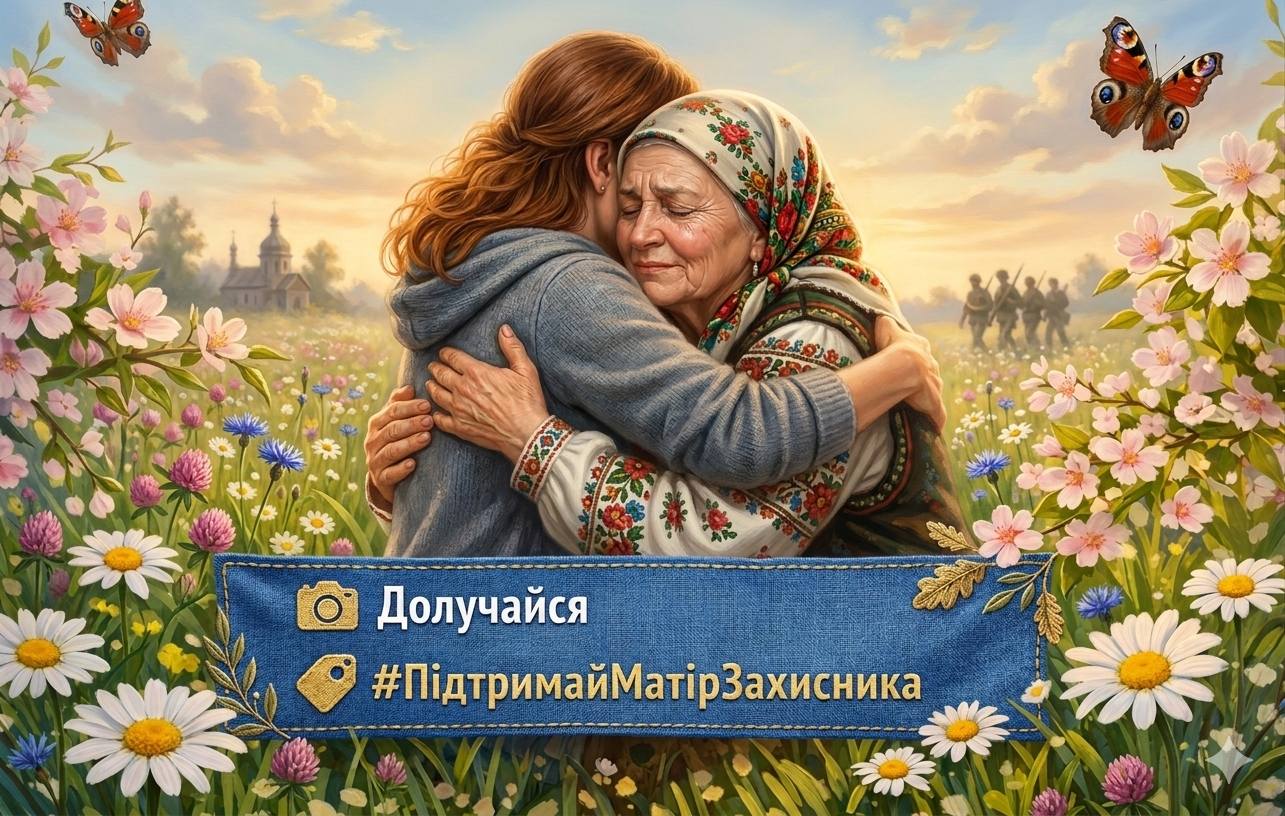 «ПІДТРИМАЙ МАТІР ЗАХИСНИКА». Всеукраїнський флешмоб-проєкт до Дня матері — як взяти участь