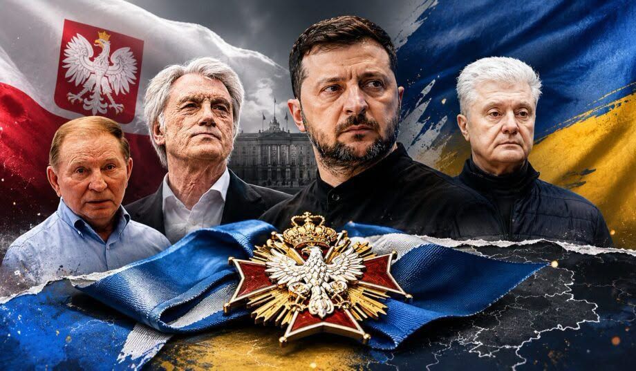 Президенти України відмовилися від польського ордену Білого орла.
