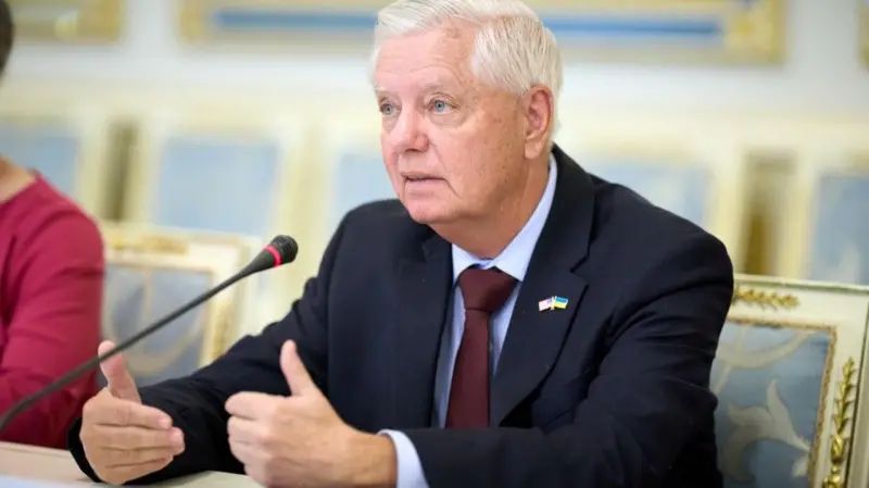 Сенатор Ліндсі Грем лише кілька днів тому був у Києві.