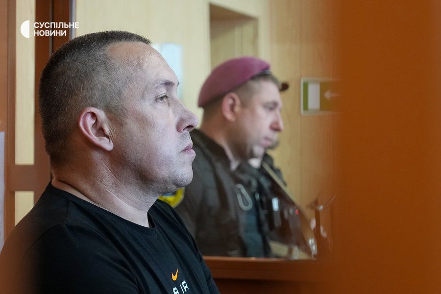Лучанов у суді.