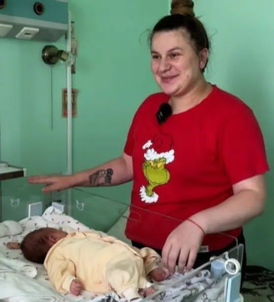 Богдана Остраниця з донечкою Боженою.