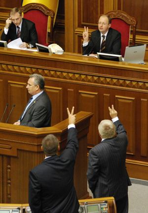 Спікер здав скіпетр