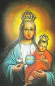 Корона для Богоматері з трояндою
