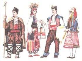 У болгара хата біла