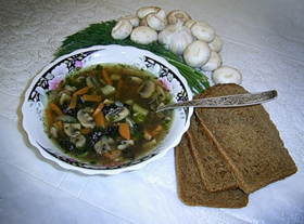 Суп–меню