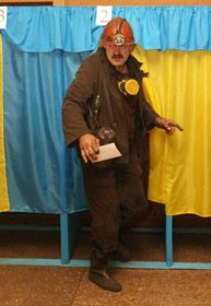 Так голосував Донбас. (Фото Рейтер.)