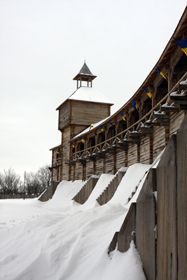 Батурин під снігом