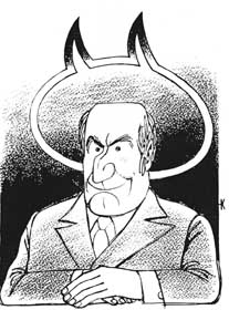 Азаров жене біса