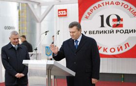 Янукович «нахімічив» на Прикарпатті