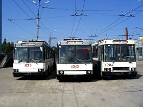 Тролейбуси без роботи