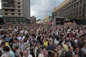 День Росії на марші