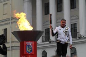 У козацьких шапках з оселедцями