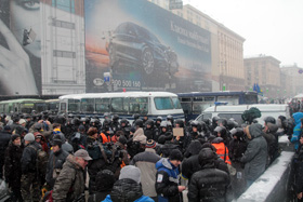 Напруга над Євромайданом